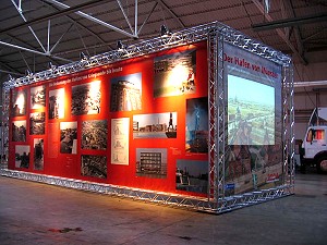 Film projection for the inauguration of the "Regionale 2004"